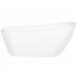 Oltens Gocta wanna wolnostojąca 160x75 cm owalna akrylowa biała 12006000