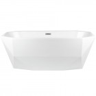 Oltens Stygg wanna wolnostojąca 160x73 cm owalna akrylowa biała 12005000