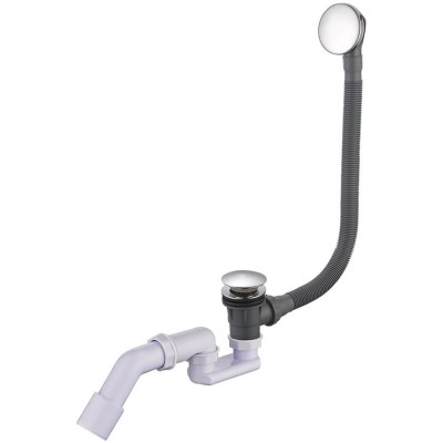 Oltens Fusa przelew wannowy klik-klak chrom 03002100