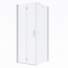 Oltens Trana kabina prysznicowa 80x80 cm kwadratowa drzwi ze ścianką 20003100