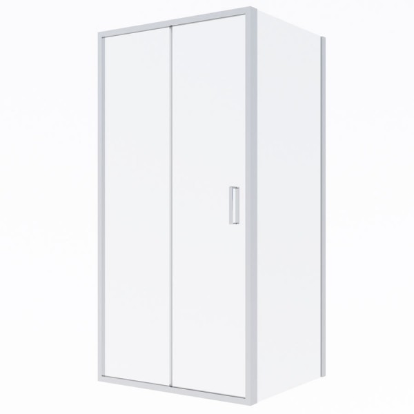 Oltens Fulla kabina prysznicowa 100x80 cm prostokątna drzwi ze ścianką 20202100