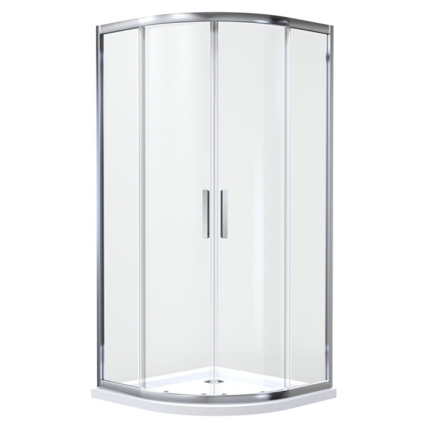Oltens Vorma kabina prysznicowa 80x80 cm półokrągła 20101100