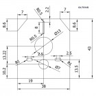 Oltens przekładka akustyczna do miski lub bidetu 49301000