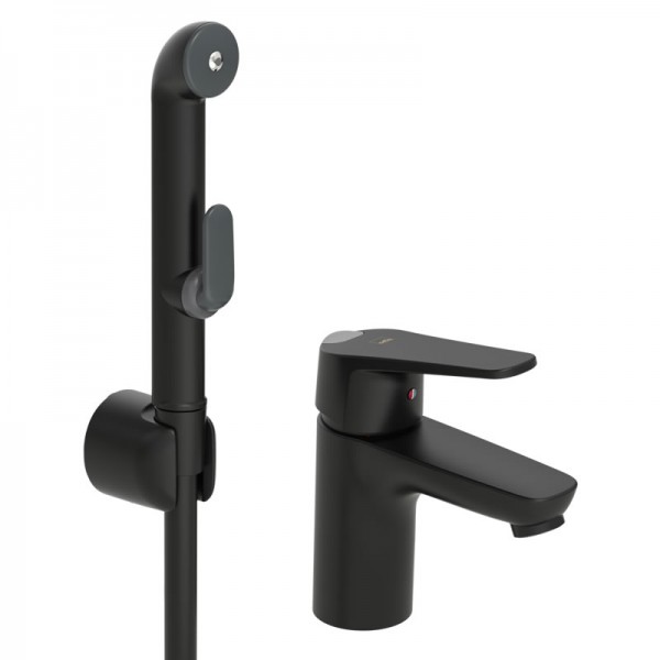 Oras Vega zestaw Bidette ECO czarny mat 1812FG-33