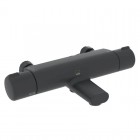 Oras Nova bateria wannowa termostatyczna ścienna czarny mat 7462G-33