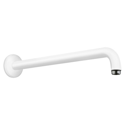 Hansgrohe ramię do deszczownicy 38,9 cm biały mat 27413700
