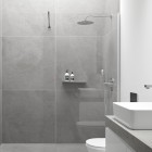 Oltens Lagan ramię deszczownicy 40 cm okrągłe chrom 39400100