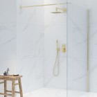 Oltens Lagan ramię deszczownicy 40 cm prostokątne złoty połysk 39401800