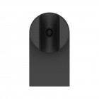 Oltens Gide uchwyt prysznicowy z regulacją czarny mat 37402300