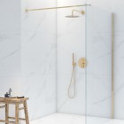 Oltens Ronneby wąż prysznicowy 125 cm złoty połysk 37200800