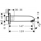 Hansgrohe wylewka wannowa
