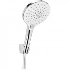 Oltens Saxan EasyClick Gide zestaw prysznicowy chrom/biały 36006110