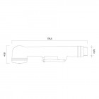 Oltens Rhine Gide zestaw bidetowy chrom 36016100