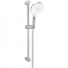 Oltens Saxan EasyClick Alling 60 zestaw prysznicowy chrom/biały 36000110