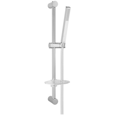 Oltens Sog Alling 60 zestaw prysznicowy z mydelniczką chrom 36007100