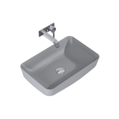 Elita Meble Nomia Light Grey umywalka nablatowa 50x39 cm 145087 Elita Meble Nomia Light Grey umywalka nablatowa 50x39 cm 145087