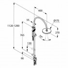 Kludi Zenta Dual Shower System 616770500