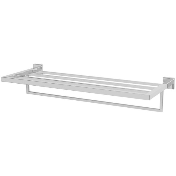 Oltens Tved wieszak na ręcznik 60 cm z półką chrom 80202100