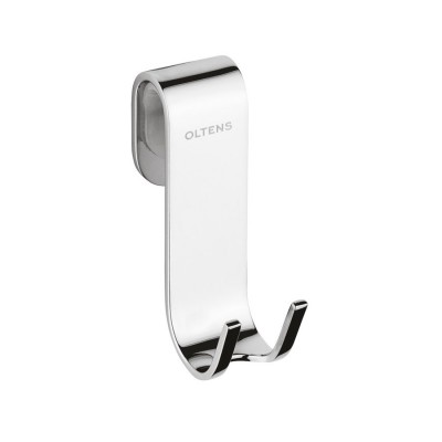 Oltens Glomma wieszak na ręcznik na szybę chrom 80007100