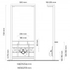 Oltens Triberg stelaż podtynkowy do bidetu 52001000