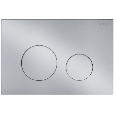 Oltens Lule przycisk spłukujący do WC chrom mat 57102200