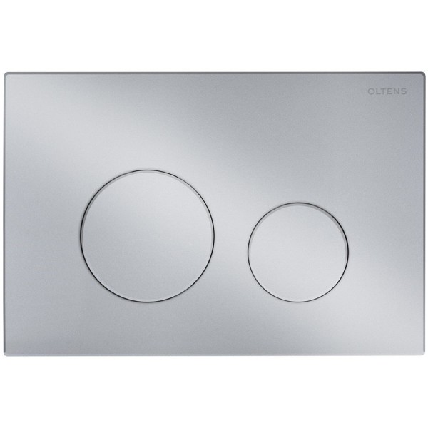 Oltens Lule przycisk spłukujący do WC chrom mat 57102200