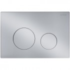 Oltens Lule przycisk spłukujący do WC chrom mat 57102200