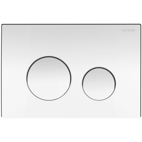 Oltens Lule przycisk spłukujący do WC chrom błyszczący 57102100