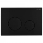 Oltens Lule przycisk spłukujący do WC czarny mat 57104300