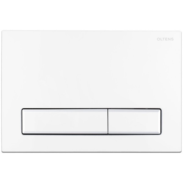 Oltens Torne przycisk spłukujący do WC biały 57101000