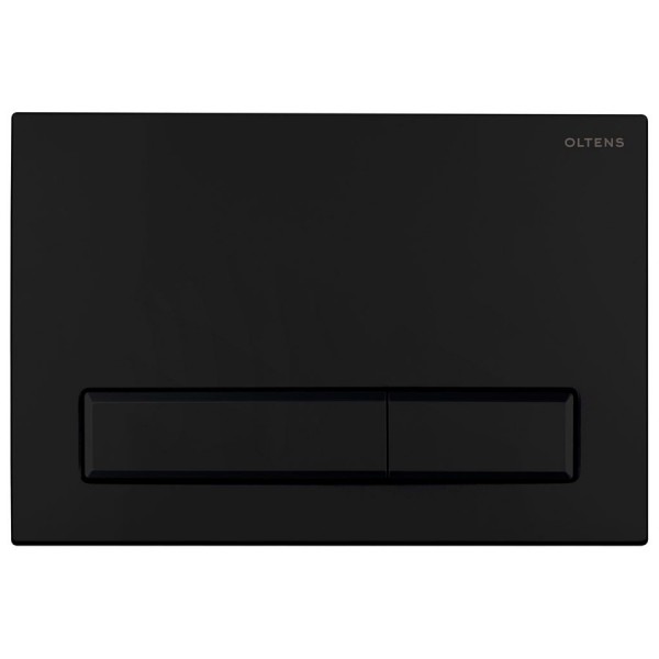 Oltens Torne przycisk spłukujący do WC czarny mat 57103300