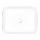 Oltens Hadsel umywalka 50x40 cm nablatowa prostokątna biała 40308000