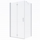 Oltens Trana kabina prysznicowa 100x80 cm prostokątna drzwi ze ścianką 20200100