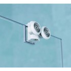 Oltens Fulla kabina prysznicowa 100x80 cm prostokątna drzwi ze ścianką 20202100