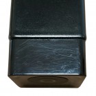 OUTLET Terma ONE K30x30 grzałka elektryczna czarny mat z kablem spiralnym z wtyczką 400W WEOKX04T9M5U