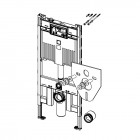 Tece Profil stelaż podtynkowy do WC Octa II 8 cm 9300502