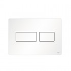 Tece Solid przycisk spłukujący do WC biały mat 9240433