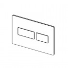 Tece Solid przycisk spłukujący do WC biały 9240432