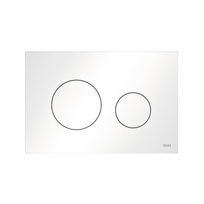 Tece Loop przycisk spłukujący do WC biały 9240920