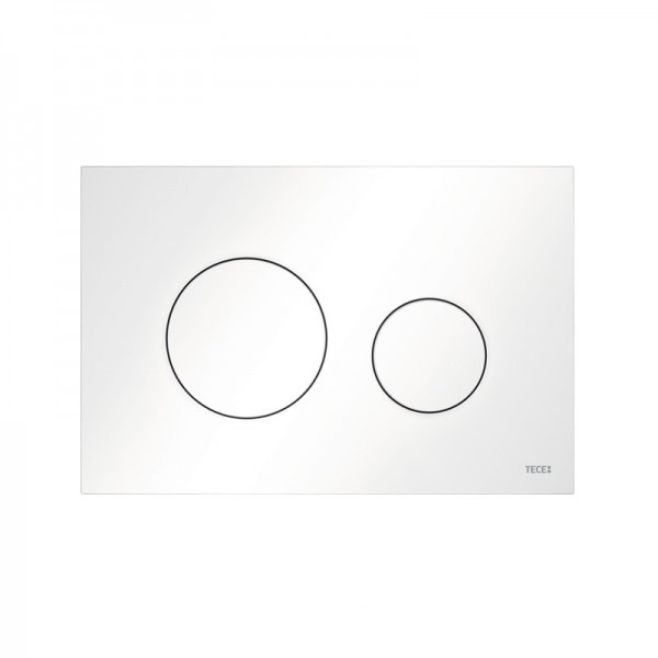 Tece Loop przycisk spłukujący do WC biały 9240920