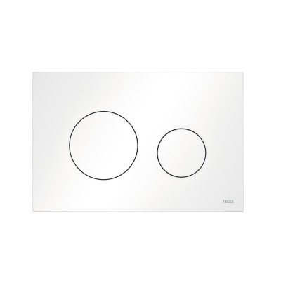 Tece Loop przycisk spłukujący do WC biały mat 9240926