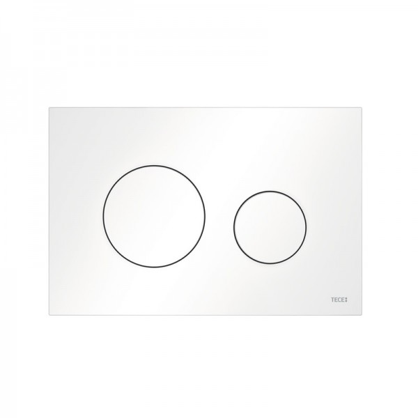 Tece Loop przycisk spłukujący do WC biały mat 9240926