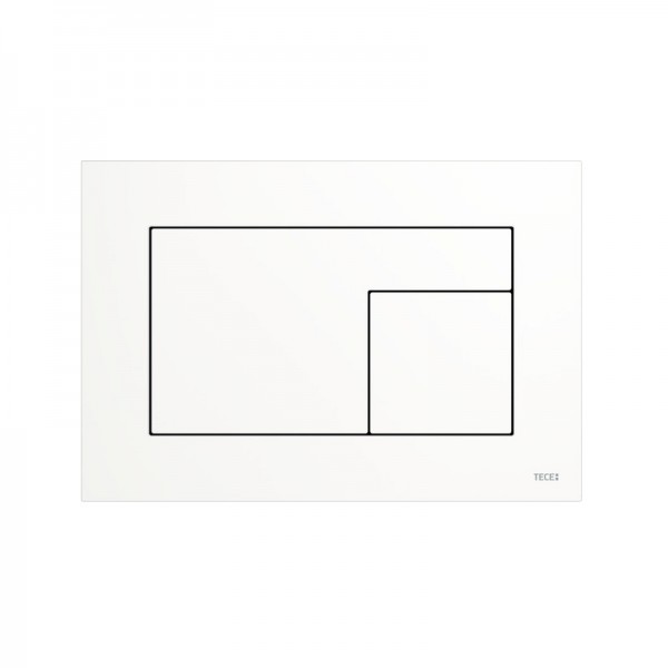 Tece Velvet przycisk spłukujący do WC biały 9240735