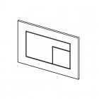 Tece Velvet przycisk spłukujący do WC biały 9240735