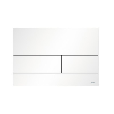 Tece Square II przycisk spłukujący do WC biały mat 9240834