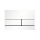 Tece Square II przycisk spłukujący do WC biały mat 9240834