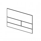 Tece Square II przycisk spłukujący do WC biały połysk 9240832