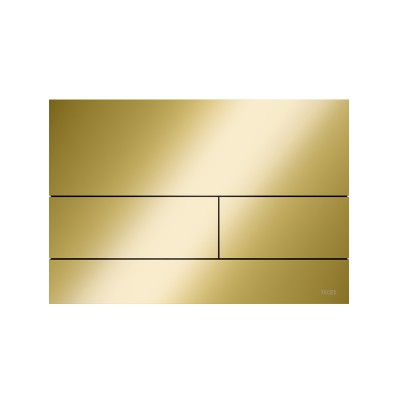 Tece Square II przycisk spłukujący do WC złoty optyczny połysk 9240839