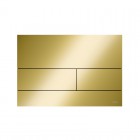 Tece Square II przycisk spłukujący do WC złoty optyczny połysk 9240839