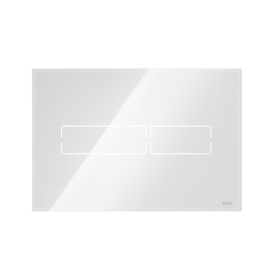 Tece Lux Mini przycisk spłukujący szkło białe 9240960